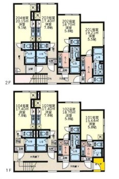 東京都世田谷区売りアパート外観画像