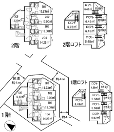 東京都中野区売りアパート外観画像