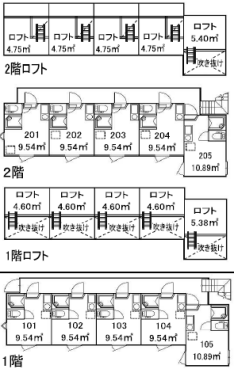 東京都杉並区売りアパート外観画像